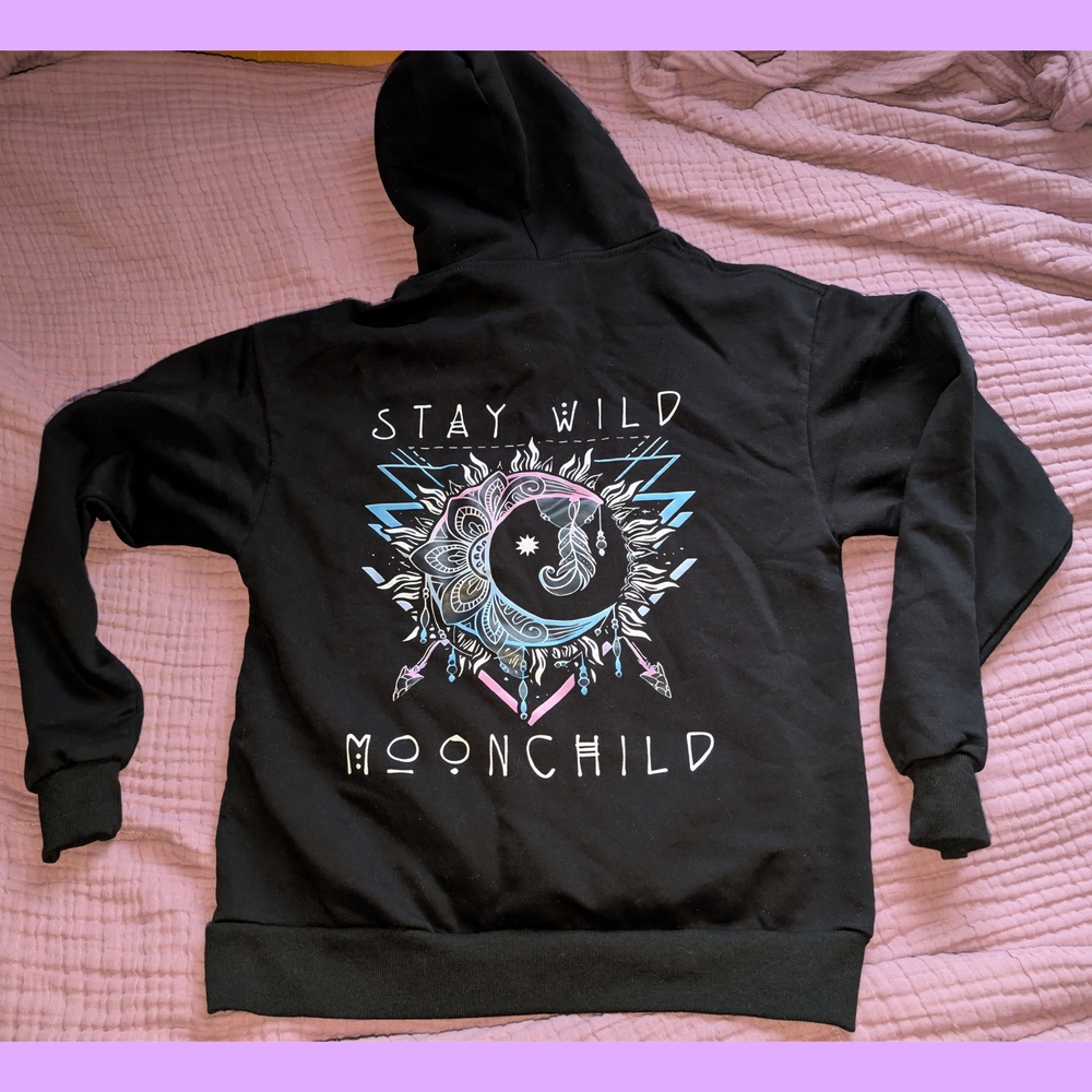 Stay Wild Moonchild Hoodie - Small